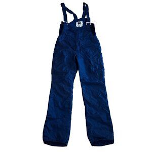 GHI Europa Styling Young  Size 12 Blue Insulated Ski Bib
